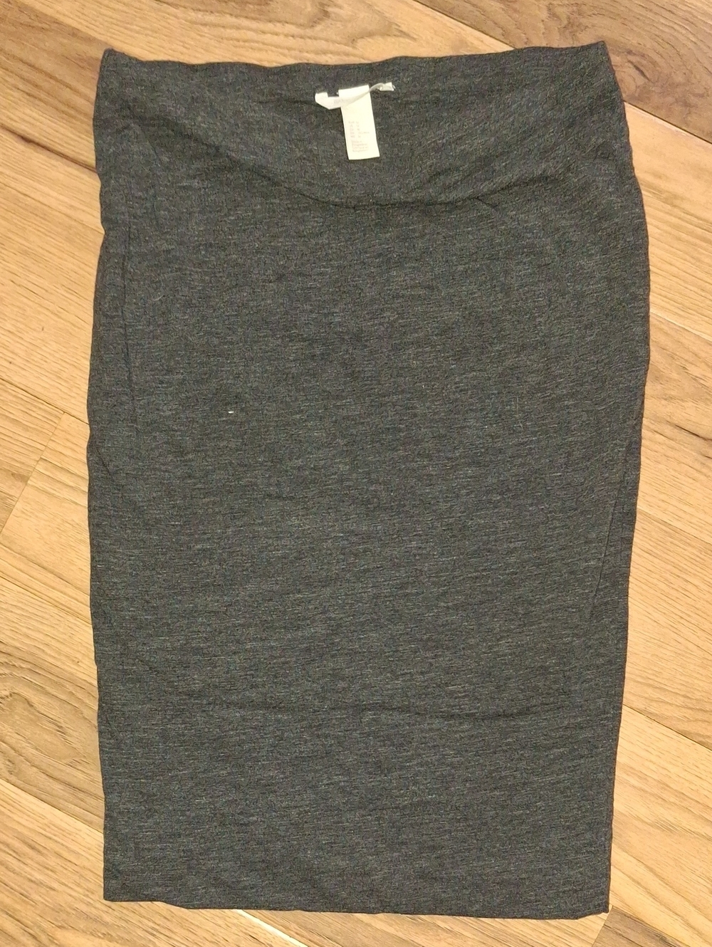 H&M Dark Charcoal Gray Pencil Skirt